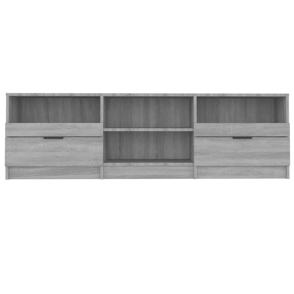 Mobile TV Grigio Sonoma 150x33,5x45 cm in Legno Ingegnerizzato 817115