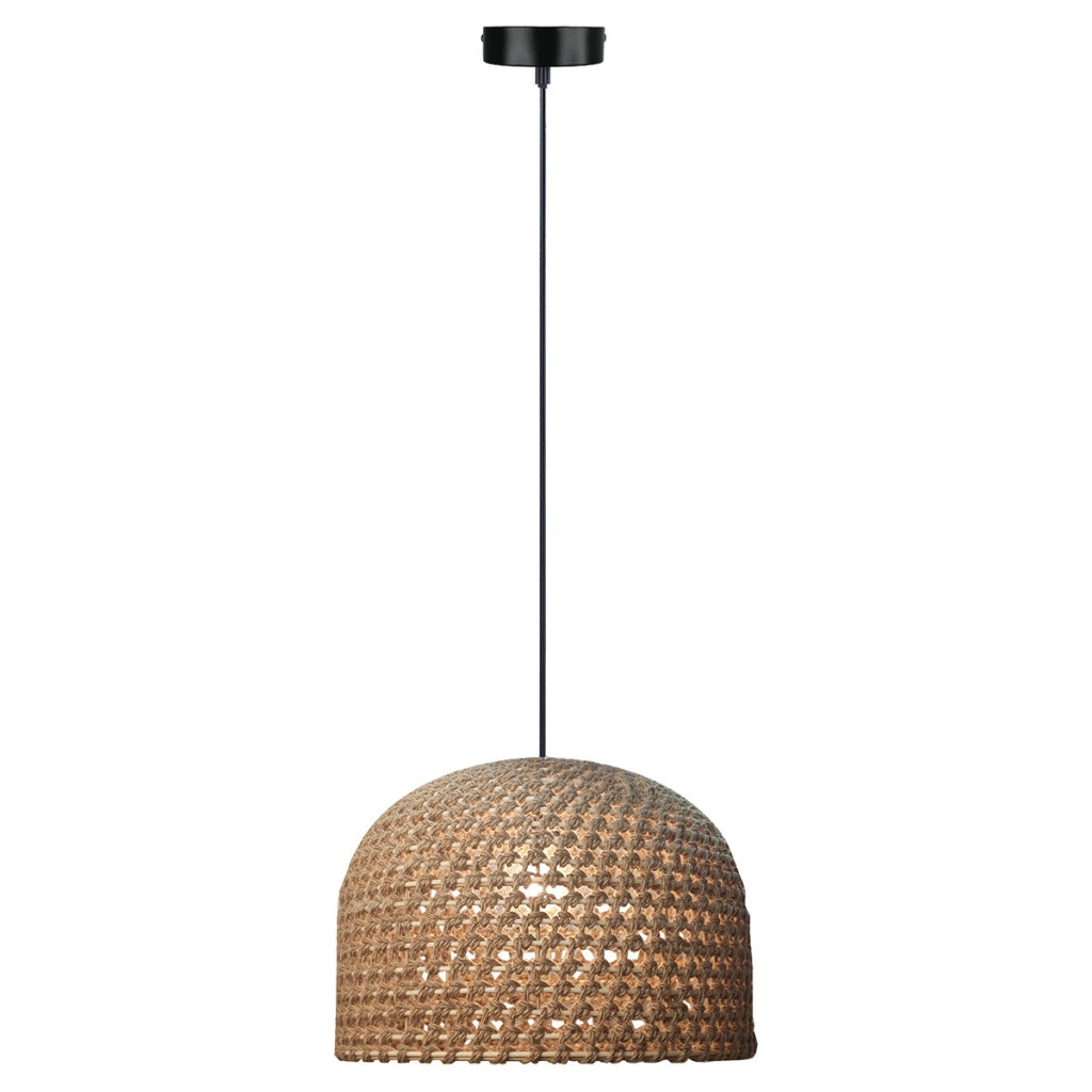 Lampada a sospensione rattan Ø50 E27 15W Kanso Light Prestige