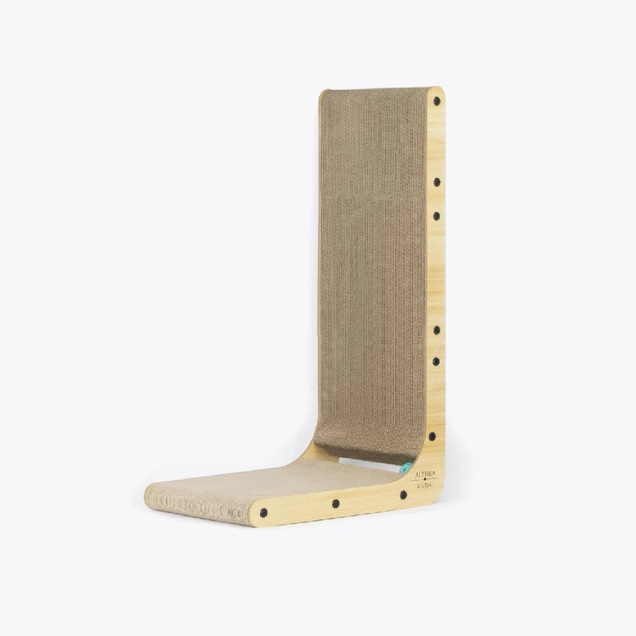 Tiragraffi per gatti LITORAL a forma di L stabile con doppio utilizzo 68 x 42 x 29 cm