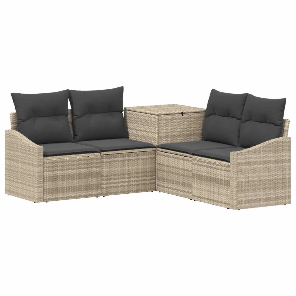 Set di divani 5 pz Grigio chiaro e grigio scuro 3447826