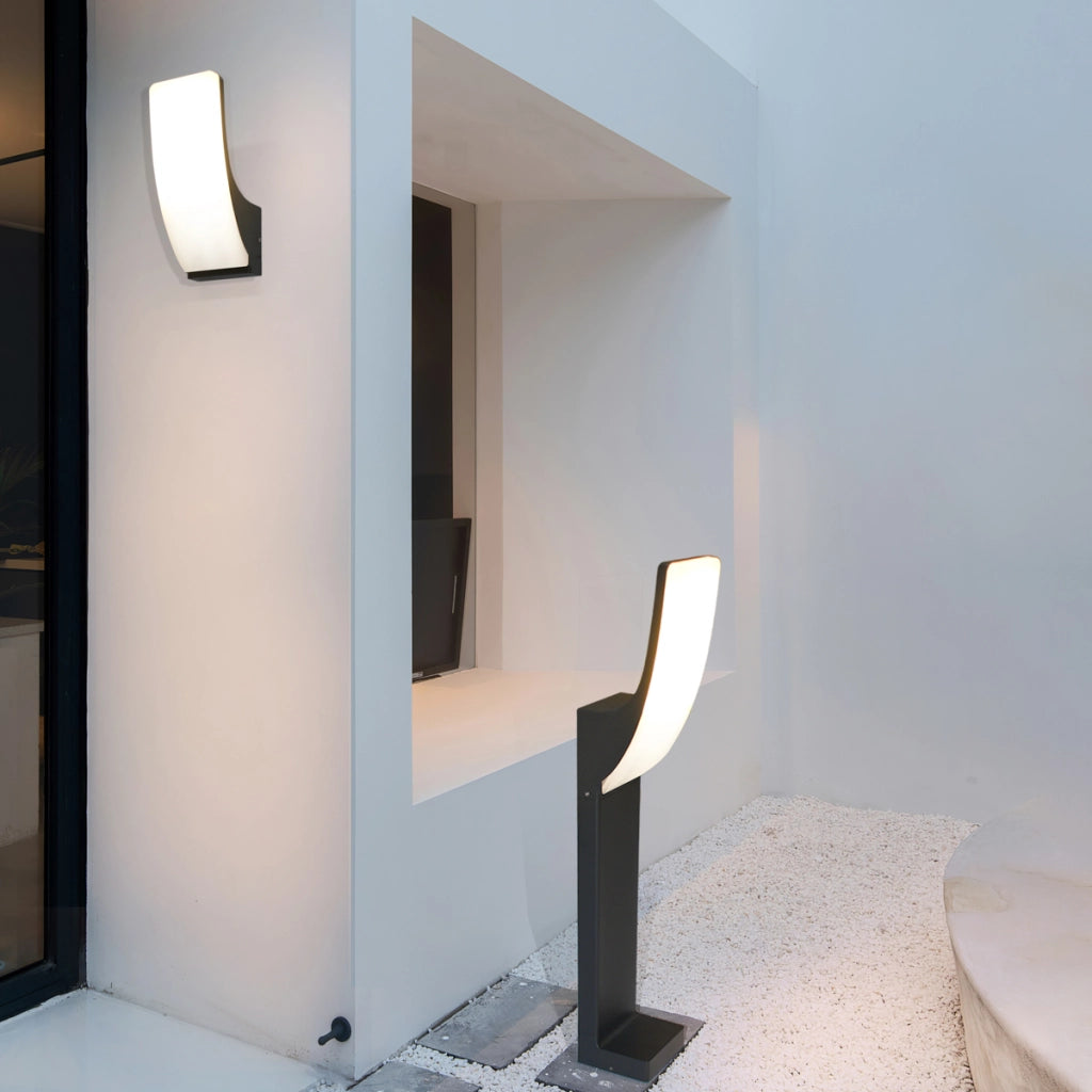 Paletto giardino moderno 60cm LED 15W 3000K Italux