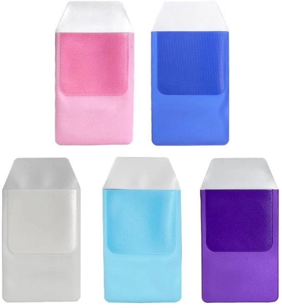 YHIJSR 5 pezzi Protezione per giacca Portapenna Impermeabile Portapenna in PVC Porta matite Portafoglio per penne Porta penne con protezione