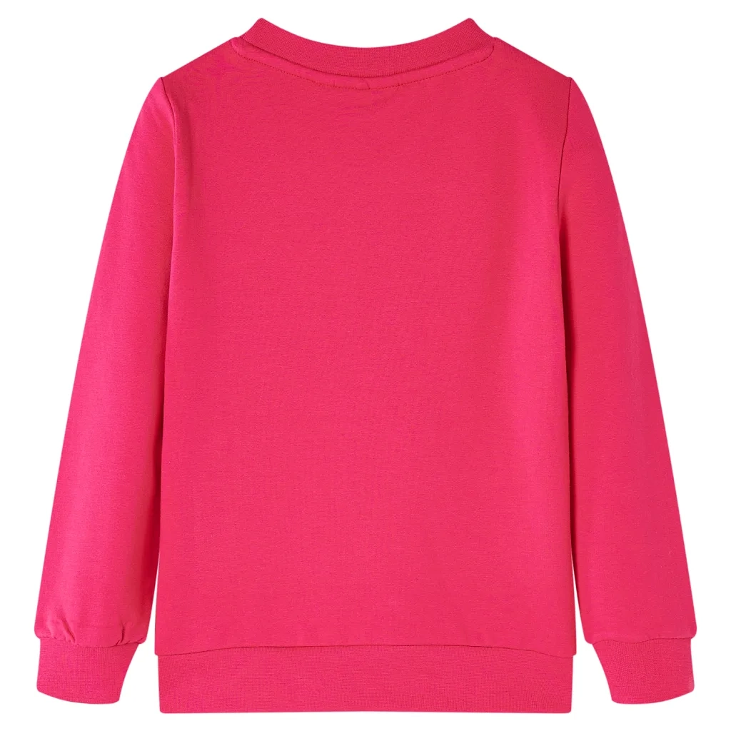 Felpa per Bambine Fucsia 116 14176