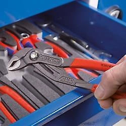 KNIPEX 00 20 01 V17 Set pinze Basic Cromato con inserto in schiuma bicolore a poro chiuso 335 x 33 x 165 mm colore Nero