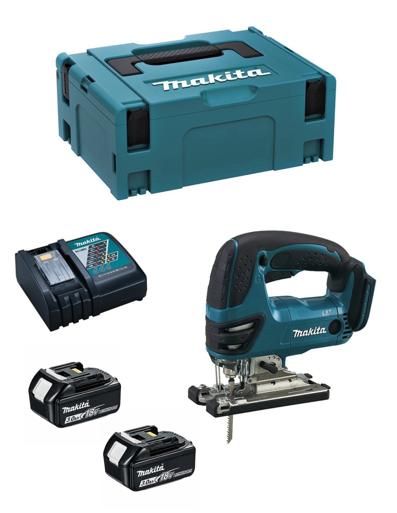 Seghetto Alternativo MAKITA DJV180RFJ (2 x 3,0 Ah + DC18RC + MAKPAC 2)