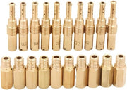 Set di pulitori a carburatore 20 pezzi - set di pulitori principale e supplementare per auto scooter motocicletta - contenuto HTML necessario.