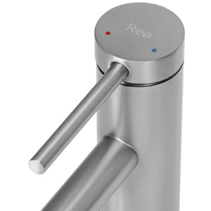 Rubinetto Da Lavabo Rea Foss Nickel Brush Low