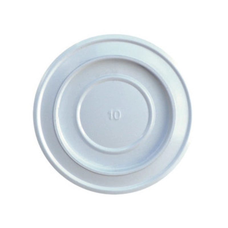 ROSONE PER TUBO DI STUFA D 13 CM BIANCO- 1,0 pz