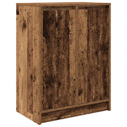 Credenza | Madia | Buffet da pranzo | Armadio da pranzo Legno Antico 57x34x76 cm in Legno Multistrato