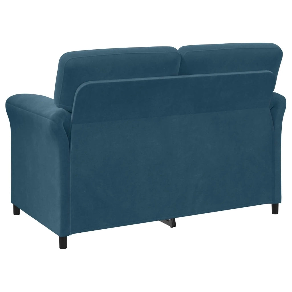 Set di divani 2 pz Blu Velluto 3424894