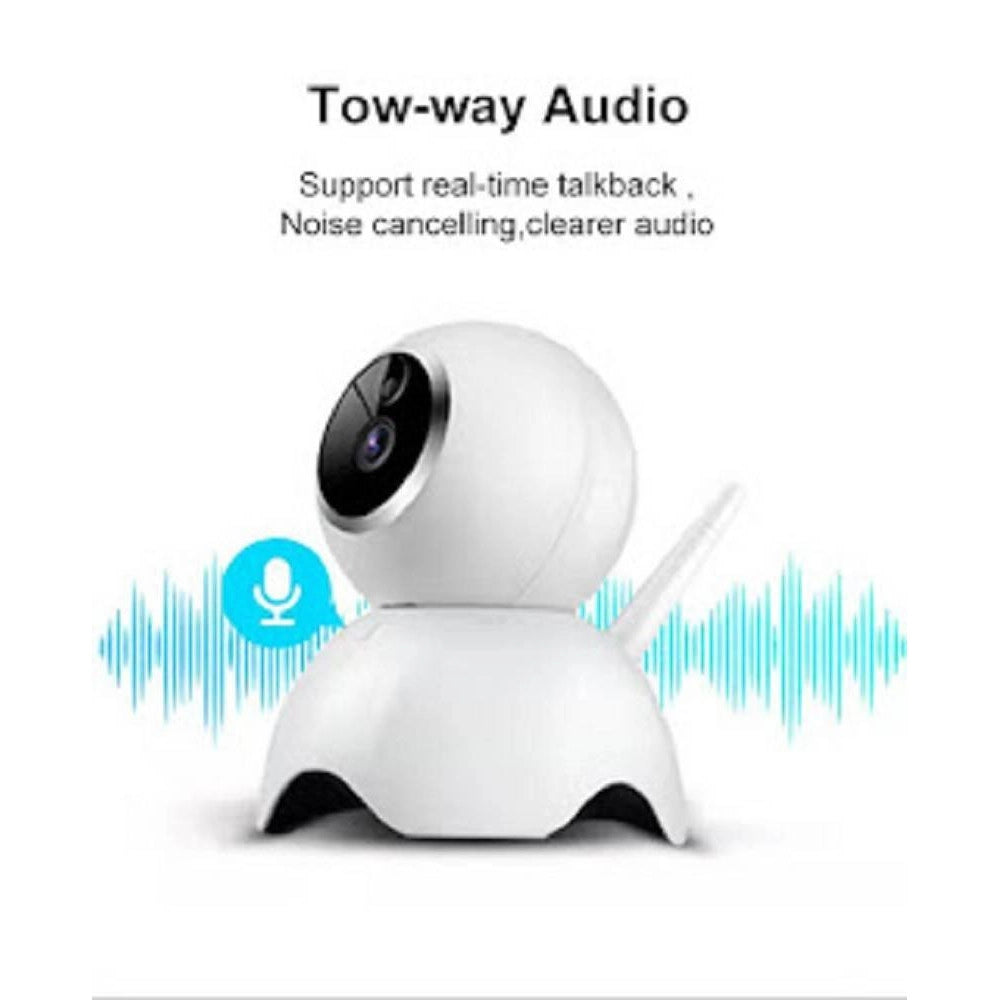 Trade Shop - Videocamera Telecamera Di Rete Wireless Wifi 1080p Doppia Antenna Hd Gk200b4d -