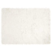 Tappeto in finta TAFALLA | Tappeto del soggiorno Bianco 160 x 230 cm Poliestere
