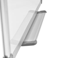 Lavagna per Ufficio Magnetica 90x60 cm in Alluminio Silver