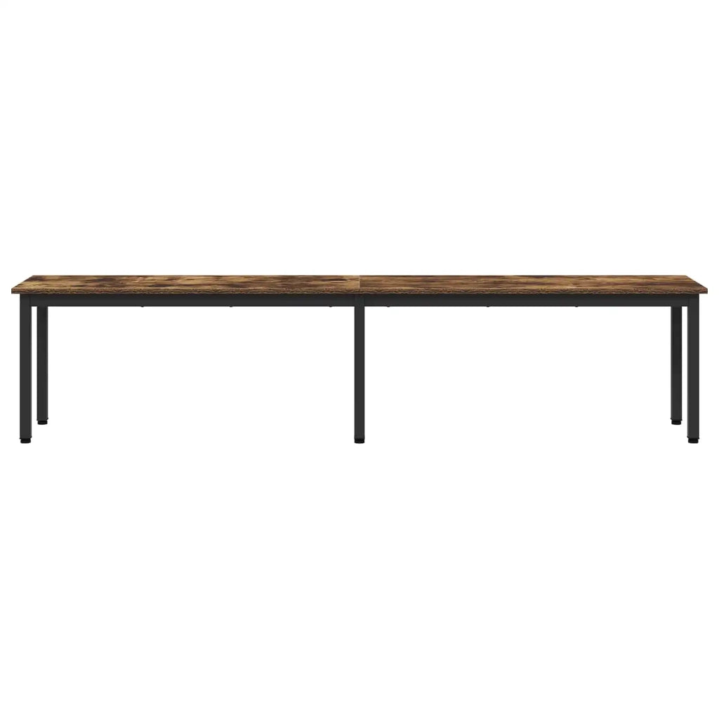 panchina Quercia Fumosa 200 x 35 x 45 cm Legno multistrato 892610