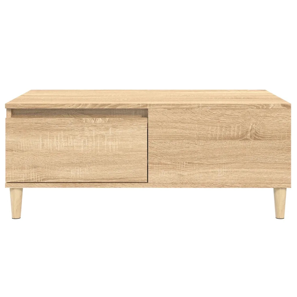 Tavolino Salotto-Tavolino da soggiorno-Tavolo Rovere Sonoma 90x50x36,5 cm Legno Multistrato 235107