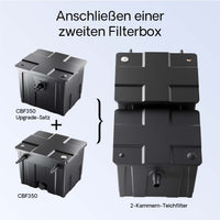 Set di upgrade 1 per filtro bio a flusso continuo CBF-350B per aumento di volume a 60.000 l