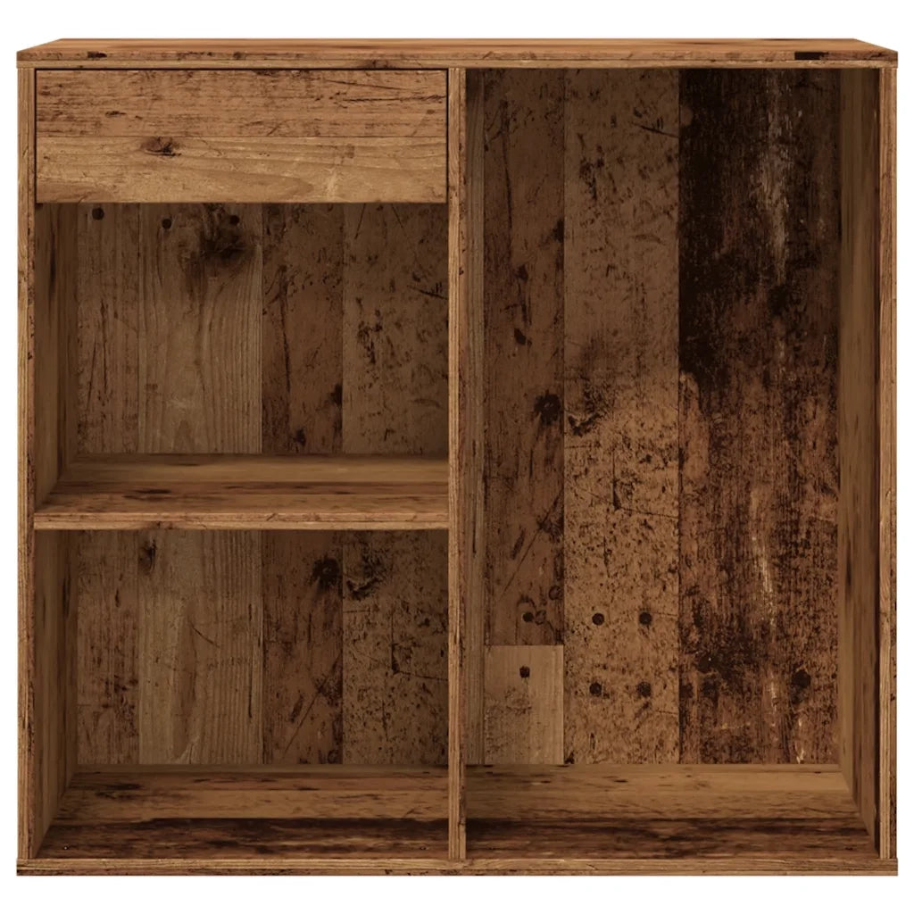 Armadietto per Cosmetici Legno Antico 80x40x75 cm in Truciolato CFW7156921