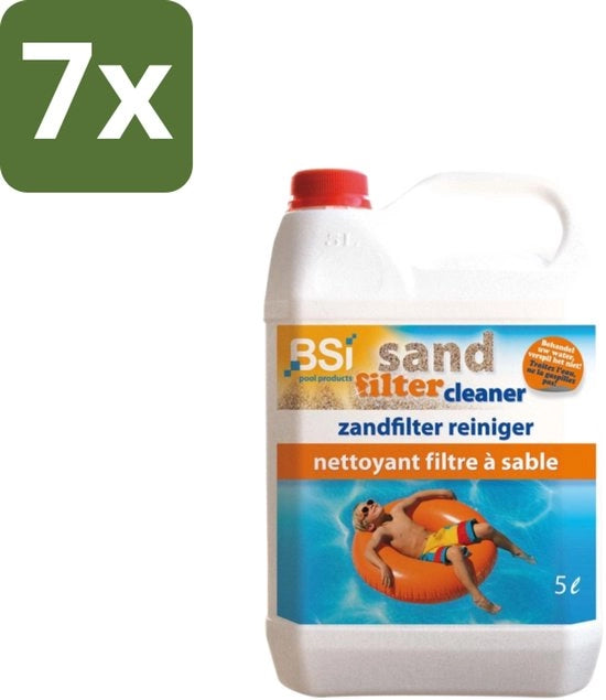 Pulitore per Filtro a Sabbia – 5 L – Confezione in Lotti – 7 pezzi