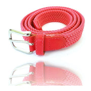 Trade Shop - Cinta Cintura Donna Intrecciata Rossa 111 Glamour Fashion Alla Moda -