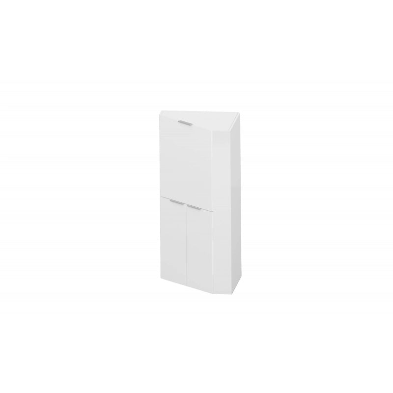 Scrivania ad angolo Dalia – Richiudibile – 70x140x57 – Bianco Lucido