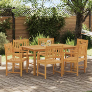 Panchina da esterno 6 pcs Naturale 56 x 55,5 x 90 cm 3416307