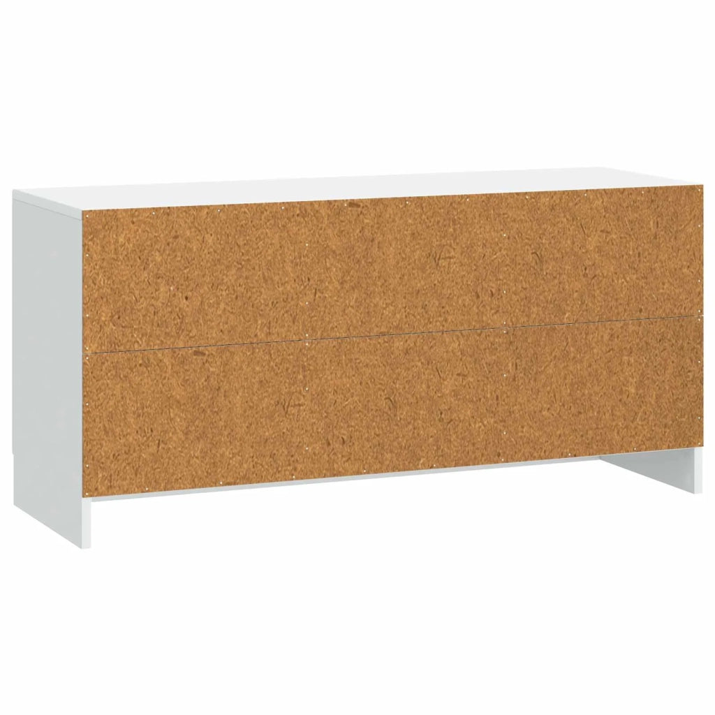 Mobile TV Bianco 99 x 34,5 x 47 cm Legno ingegnerizzato 895865
