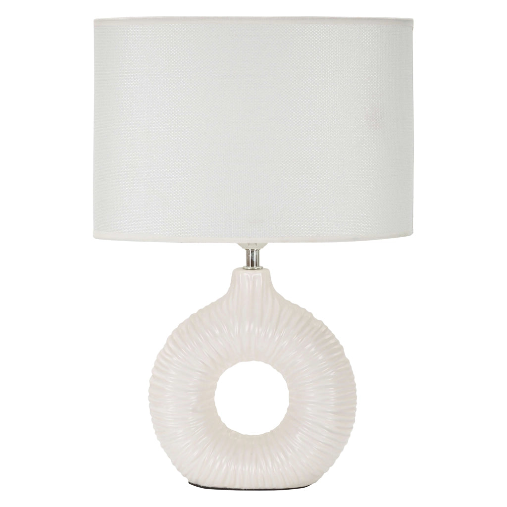 Mirny, Lampada da Tavolo Necessaria 1 Lampadina, Bianco