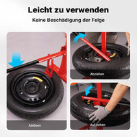 Smontagomme universale manuale per pneumatici fino a 21" auto e moto