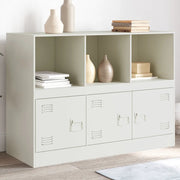 Credenza-Buffet-Armadio da cucina Rosa 99x39x73 cm in Acciaio 706746