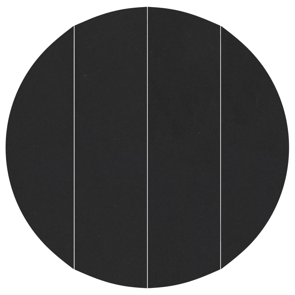 Copertura Rotonda per Piscina Nera Polietilene Ã˜ 458 cm