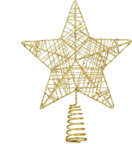 Albero di Natale Decorativo - Decorazione di Natale - Topper per Albero di Natale - Ornamento di Natale - Versamento per Albero di Natale - Albero di Natale Decorato - Decorazione per Feste - Albero di Natale Topper - Albero di Natale Versato