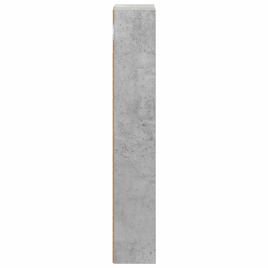 Armadio da bagno a muro Grigio Cemento 20 x 10 x 60,5 cm 889290
