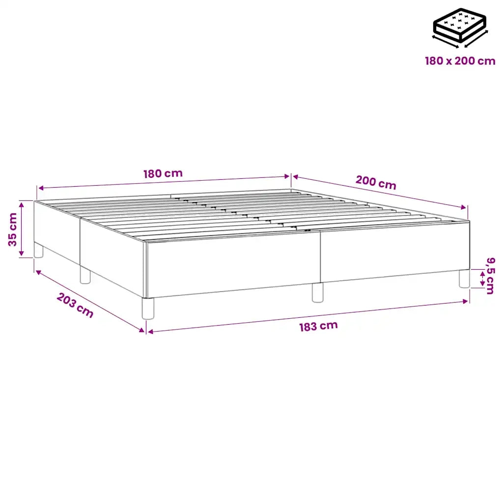 Giroletto Rosa 180x200 cm in Velluto 347341