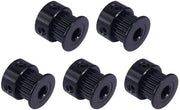 Kit di trasmissione per 3D Printer - Puleggia GT2 - Larghezza 6mm - Denti 20 - Buco interno 5mm