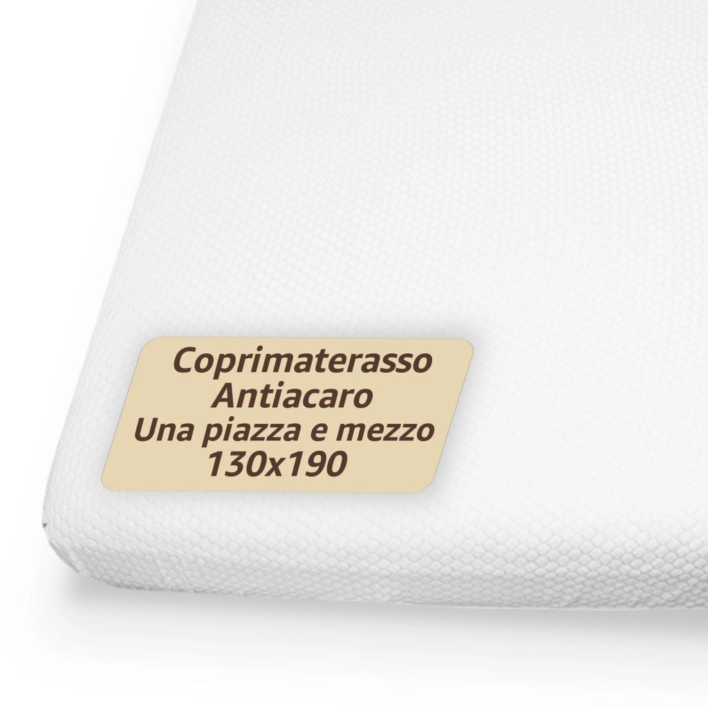 Coprimaterasso Matrimoniale 160x190 Misura: PIAZZA E MEZZA 120X190