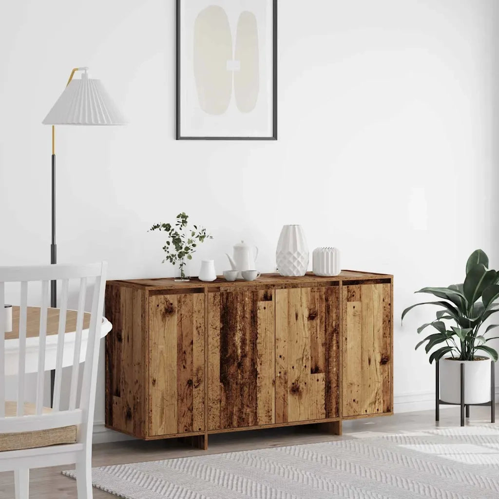 Credenza-Buffet-Armadio da cucina Legno vecchio 135 x 41 x 75 cm Legno multistrato
