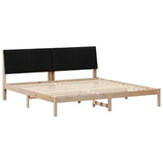 Letto matrimoniale | Letto per adulti | Struttura del letto Marrone 200 x 200 cm Pino massello