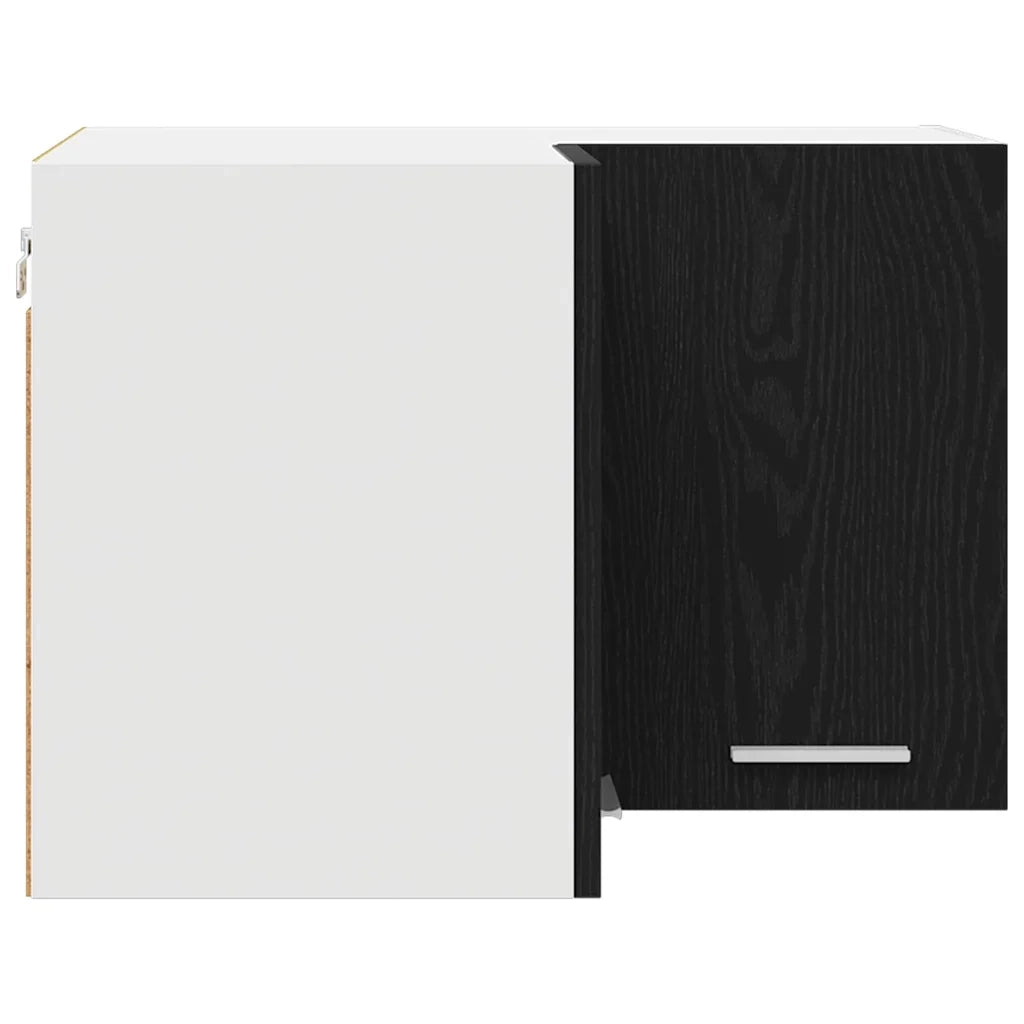 Armadio pensile Rovere Nero e Bianco 57 x 57 x 40 cm