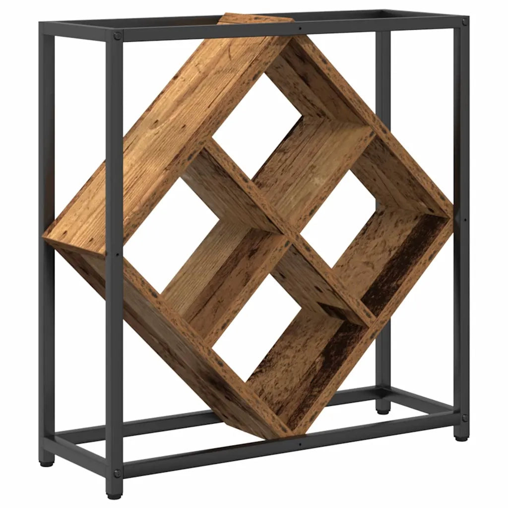 Portabottiglie Legno vecchio 51 x 18 x 52,5 cm CFW2821009
