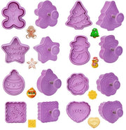 Set di stampi per biscotti a forma di biscotto, 8 pezzi, biscotti a forma di peperoncino, stampi per biscotti per bambini, biscotti a forma di festa, set di stampi per biscotti, per biscotti e cioccolato