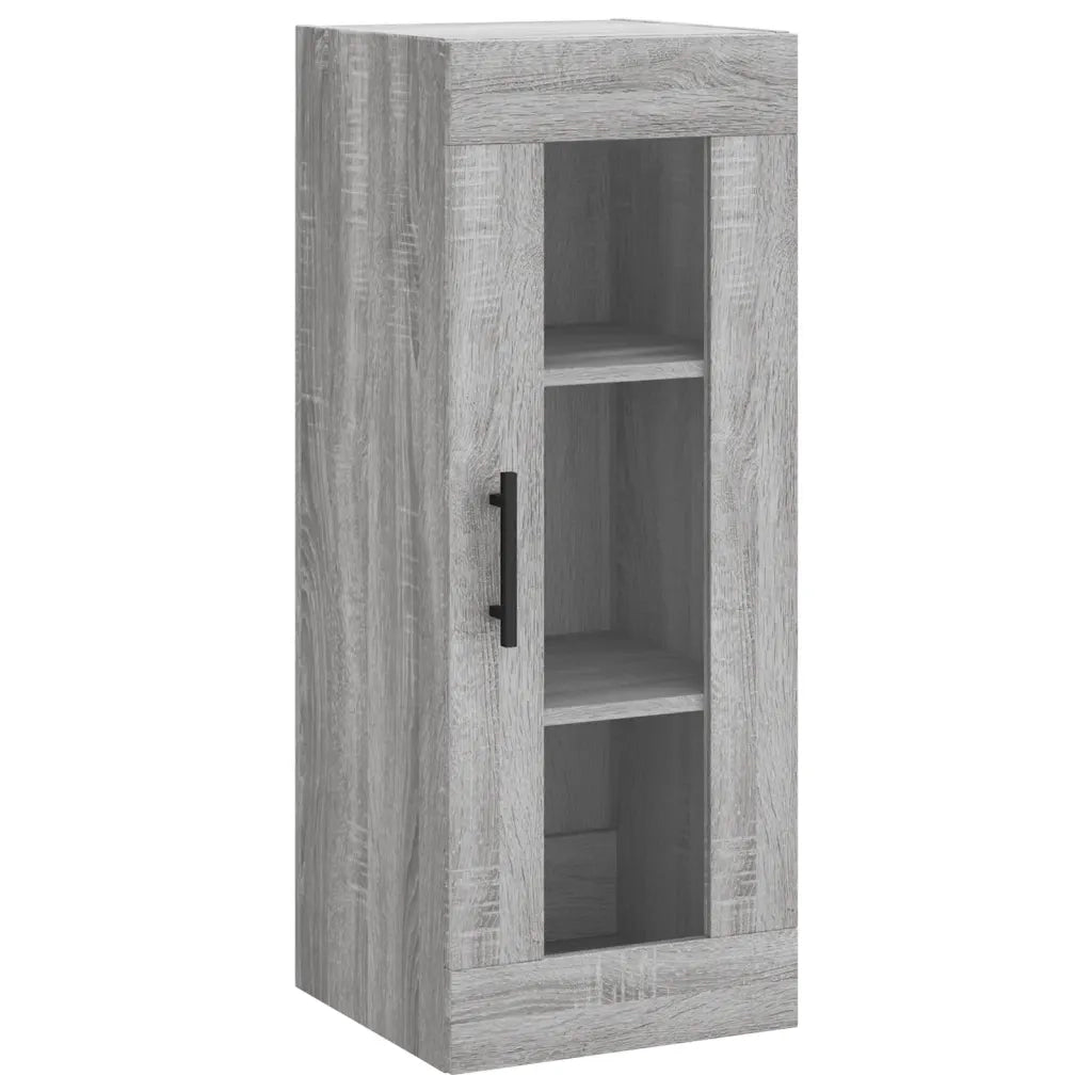 Credenza Grigio Sonoma 34,5x34x180 cm in Legno Multistrato 3199263
