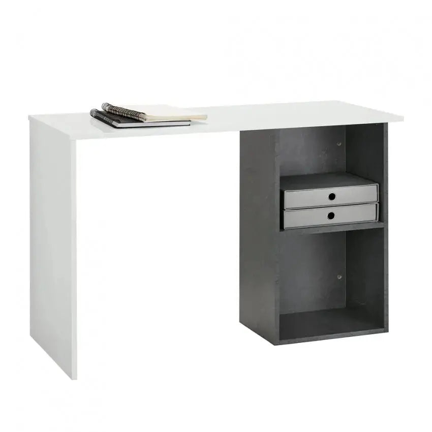 Scrivania Conti: Design Moderno Bianco Lucido