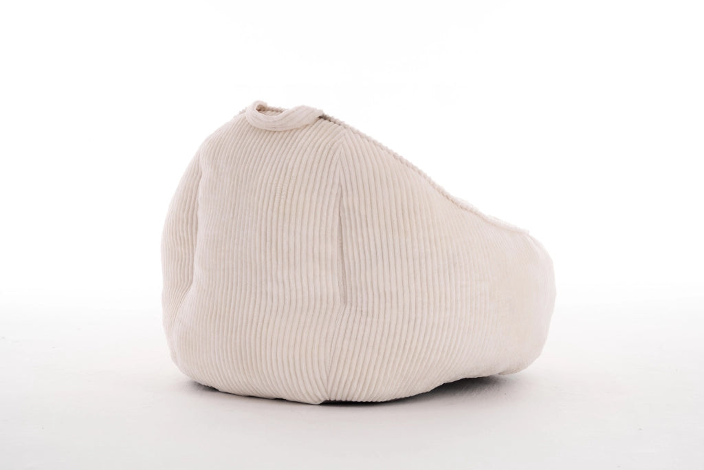 SACCO SEDUTA Ergonomico in corduroy Beige