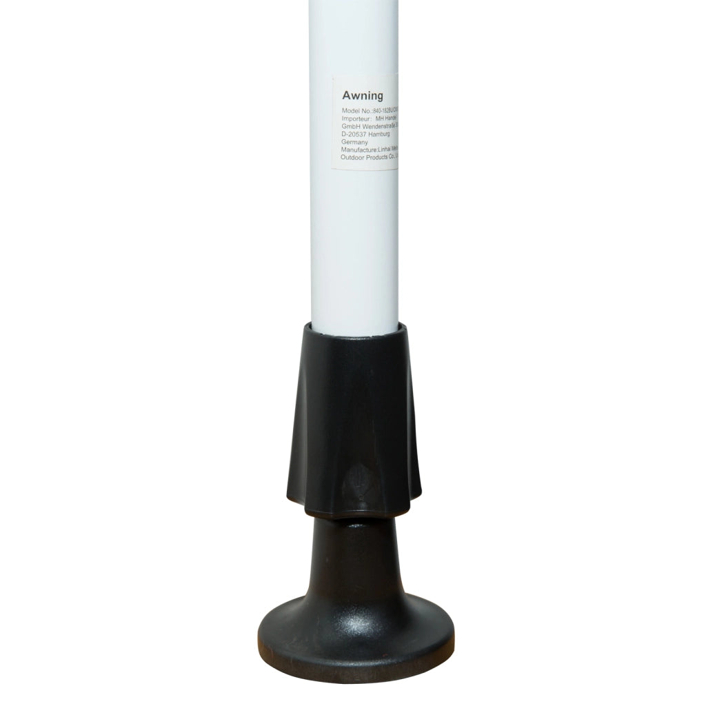 Tenda da sole a braccio pieghevole con manovella ¨C zephmum ¨C 150 cm blu e bianco