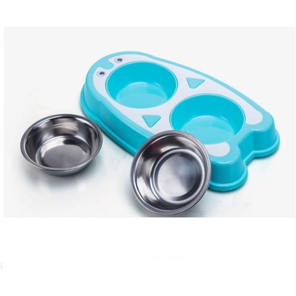 Trade Shop - Ciotola Cane Mangiare Lento Nutrire Sano Animale Cucciolo Alimenti Piatti Piastra -