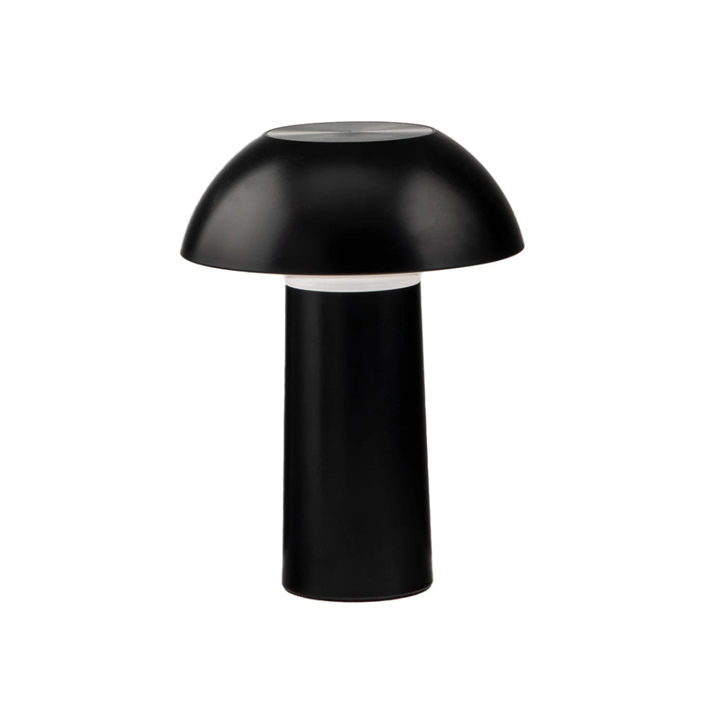 LAMPADA DA TAVOLO LED MYKES NERA 4,5W 300LM CCT 3000K / 4000K / 5000K DIMMERABILE 16X21CM