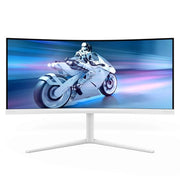 Philips 34m2c5501a/00 monitor pc 86,4 cm (34") 3440 x 1440 pixel wide quad hd lcd bianco