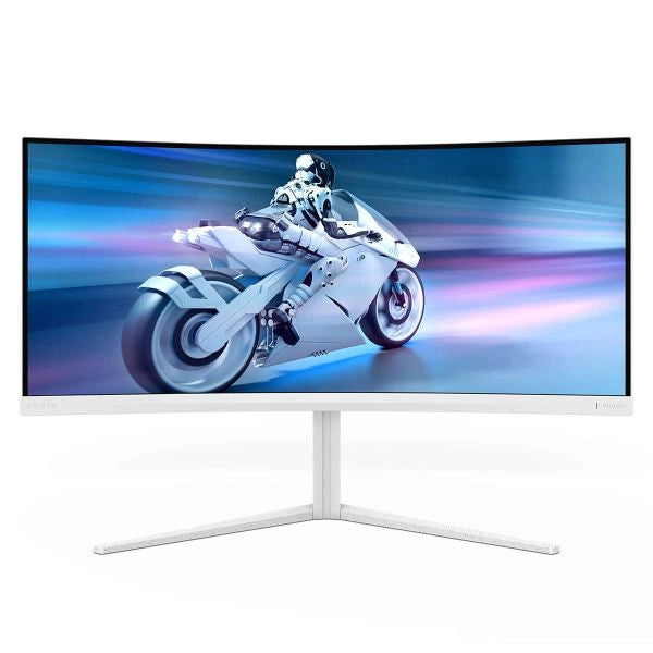 Philips 34m2c5501a/00 monitor pc 86,4 cm (34") 3440 x 1440 pixel wide quad hd lcd bianco