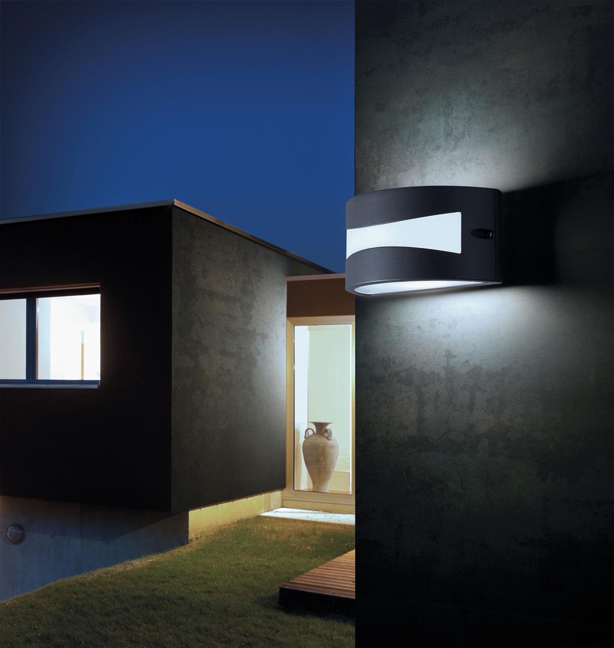 Applique da Esterno a LED 10W Sovil Tibet Bianco