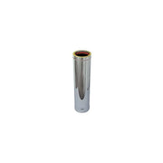 TUBO DOPPIA PARETE PER CANNE FUMARIE Ø 80/130 x 500 mm
